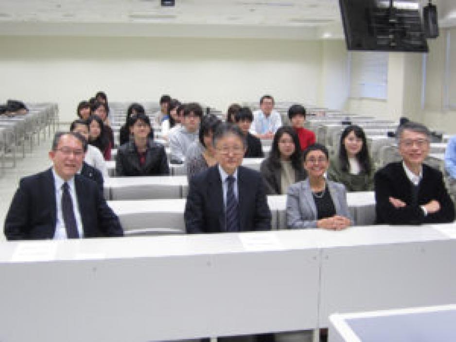 Prof. Reina Bendayan and Prof. Robert Macgregor visited Ritsumeikan University in the fall of 2018 and helped to formalize the new agreement that will foster exchanges between the Leslie Dan Faculty of Pharmacy and Ritsumeikan