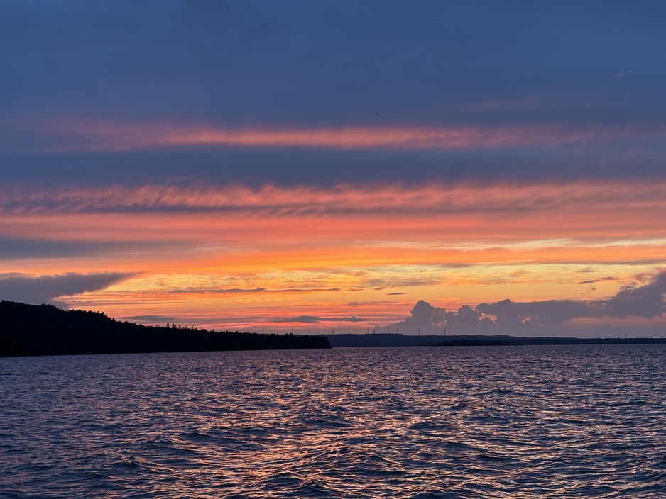 Manitoulin Island at sunset