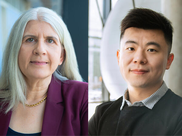 Professor Anna Taddio and Assistant Professor Bowen Li