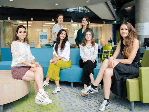 Six pharmacy students from Université Paris Cité