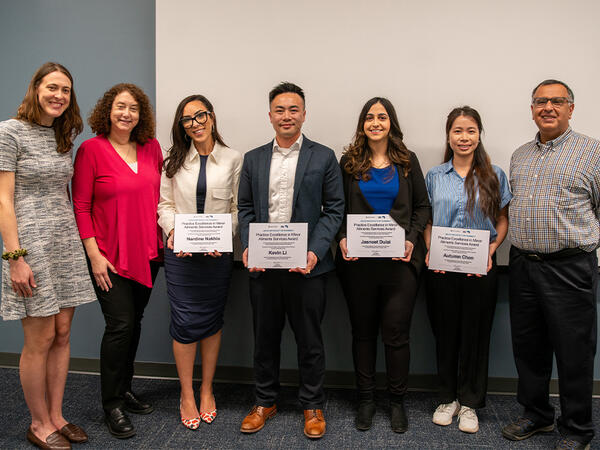 Award recipients at the NIHS Shaping the Future of Minor Ailments Services Forum. Award recipients at the NIHS Shaping the Future of Minor Ailments Services Forum.
