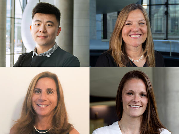 Left to right: Assistant Professor Bowen Li, Associate Professor Sandra Bjelajac Mejia, Professor Jillian Kohler, and Lauren Cadel, PhD candidate Left to right: Assistant Professor Bowen Li, Associate Professor Sandra Bjelajac Mejia, Professor Jillian Kohler, and Lauren Cadel, PhD candidate