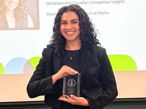 AnnaMaria Passas, 2023-24 Pharmaceutical Industry Residency Program Award recipient AnnaMaria Passas, 2023-24 Pharmaceutical Industry Residency Program Award recipient