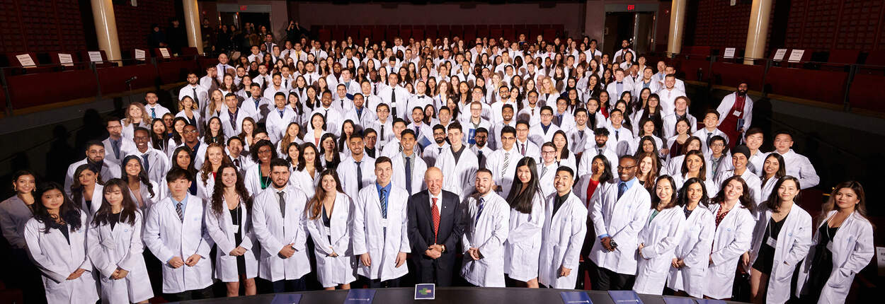 Induction photo of 2T3 PharmD class